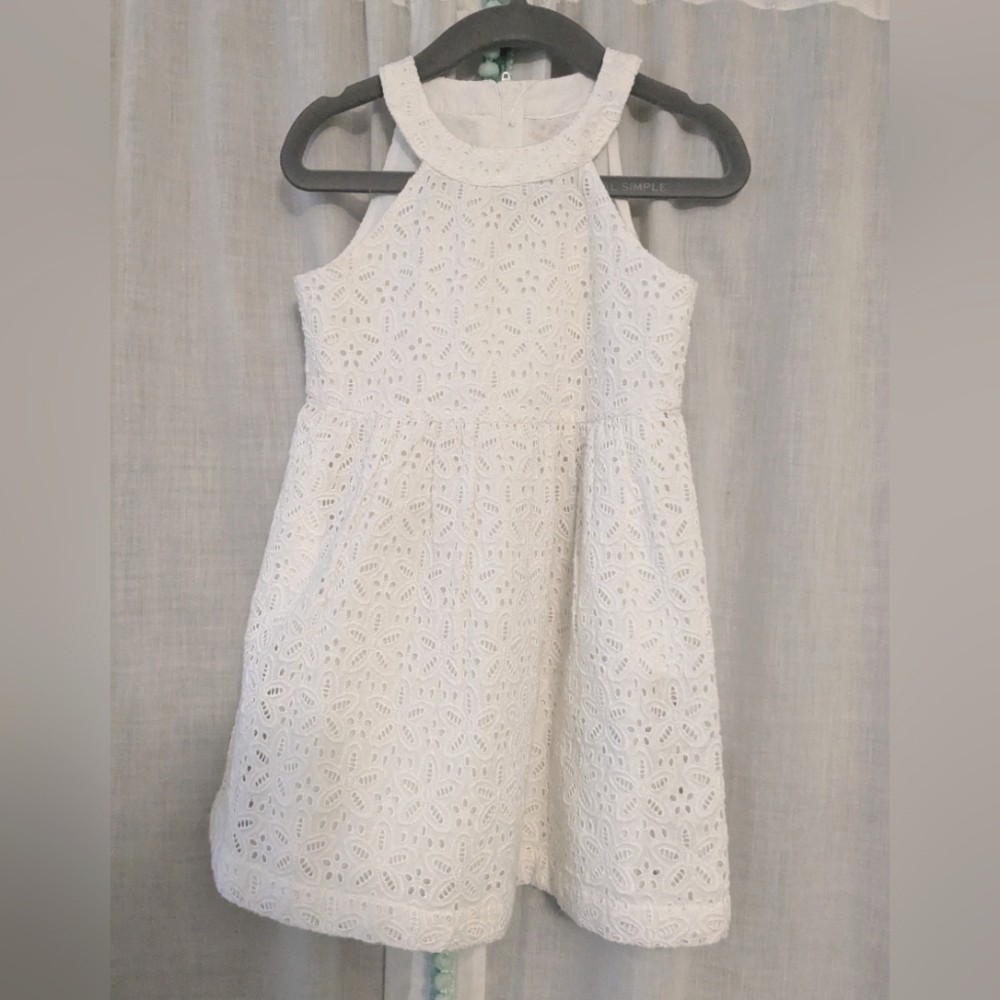 Vineyard Vines 3T Toddler Girl's White Lace Dress